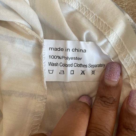 Lightweight Striped Crewneck Top - Size S - Picture 10 of 12